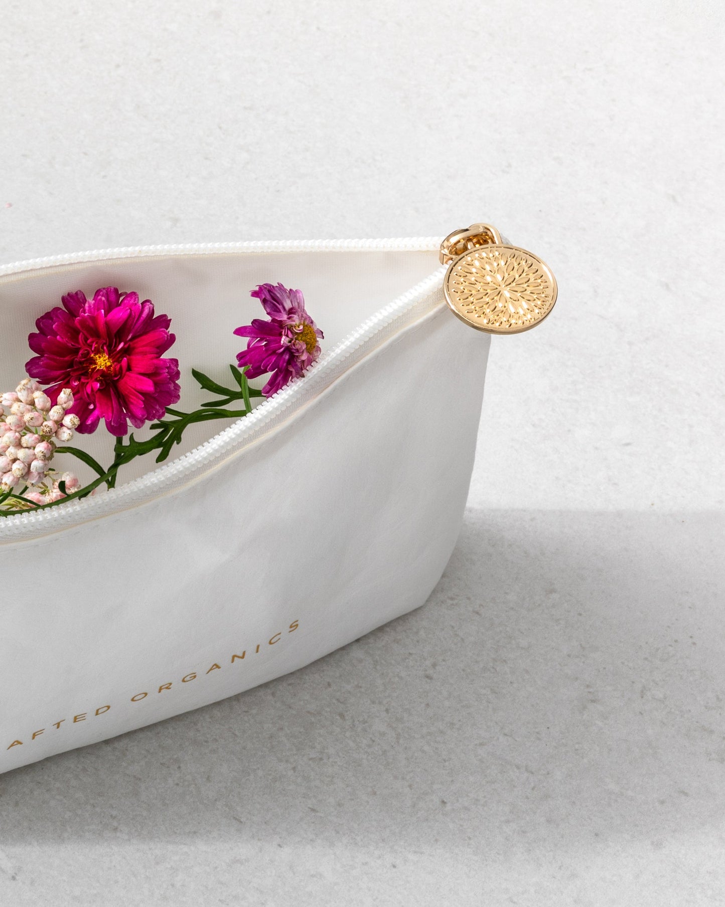 Circular Beauty Bag