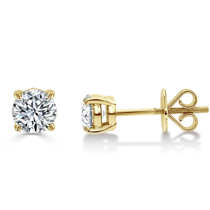Diamond Stud Earrings
