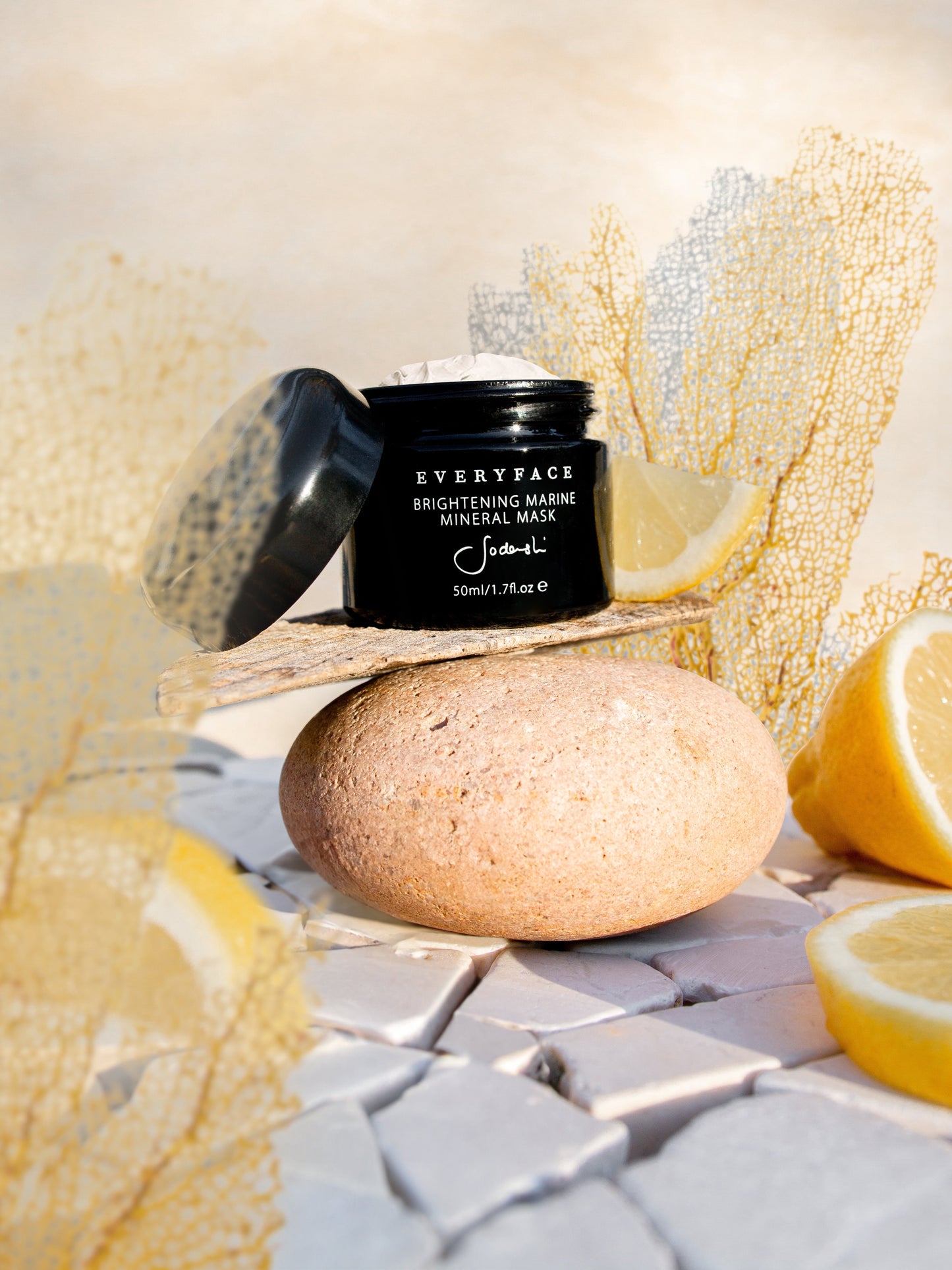 Brightening Marine Mineral Mask