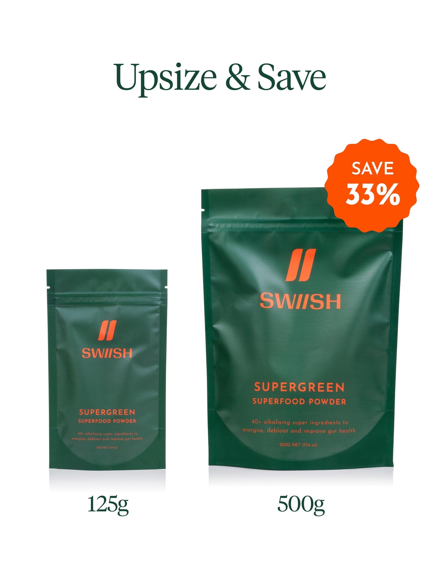 Swiish Supergreen Superfood Powder