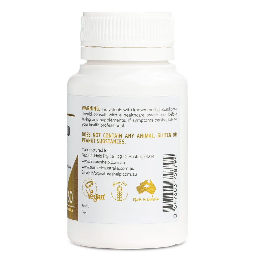 Curcumin Gold With LipiSperse® Technology