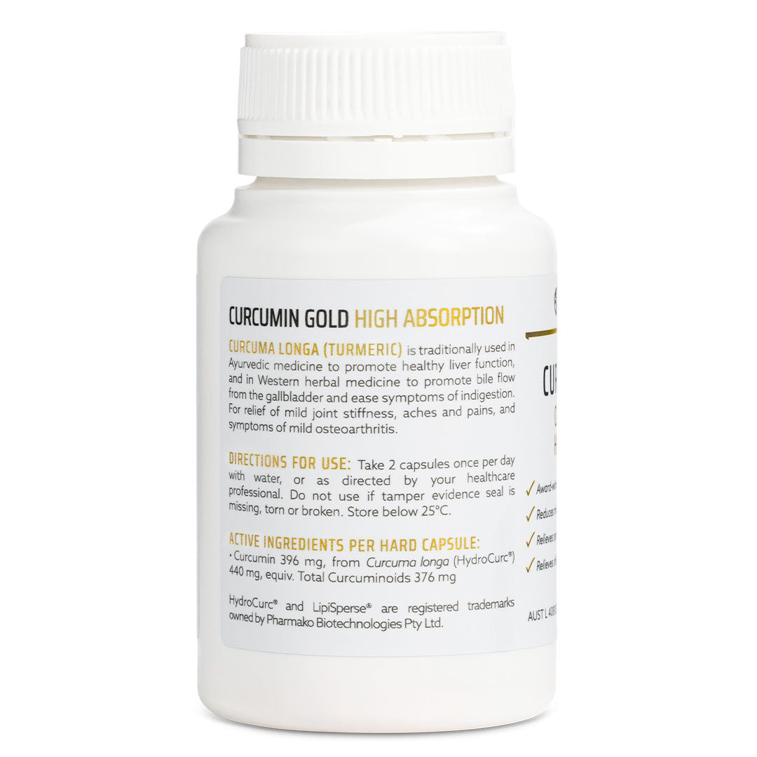 Curcumin Gold With LipiSperse® Technology