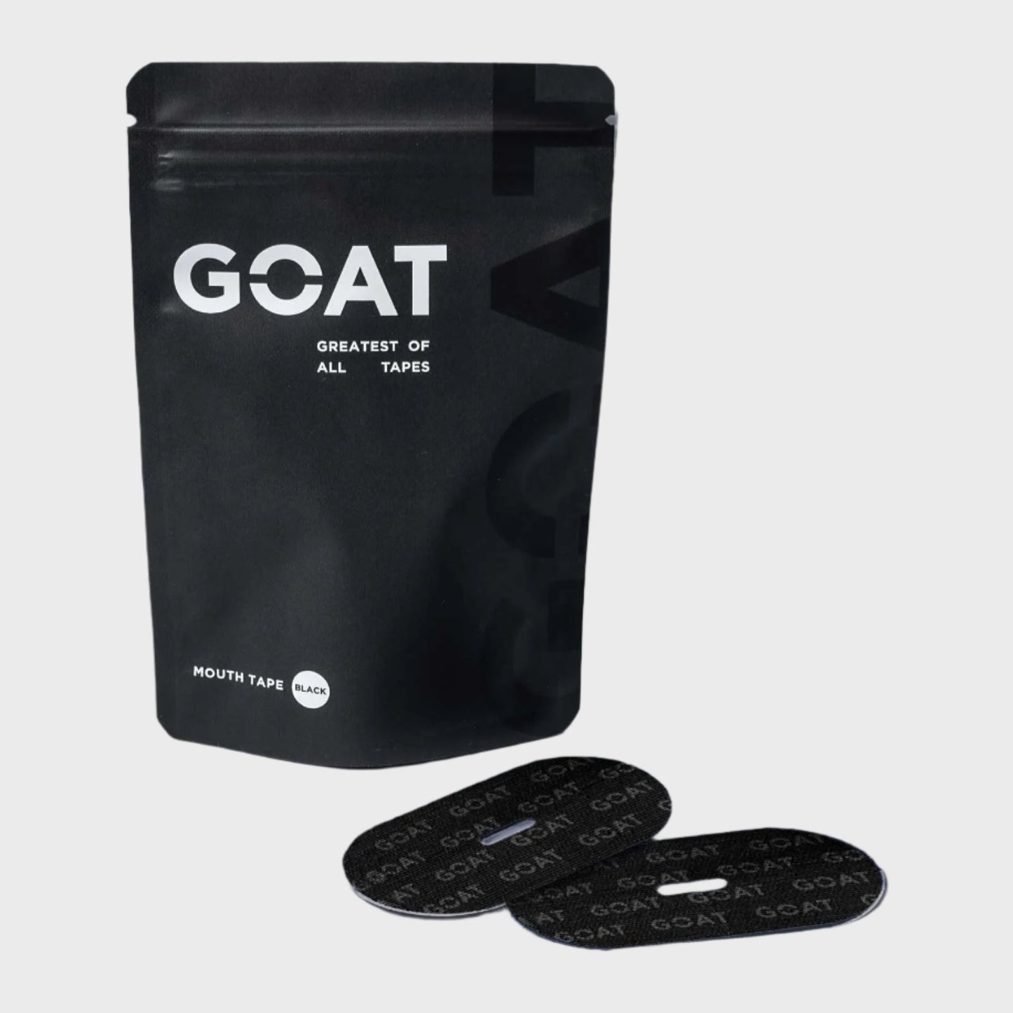 Mouth Tape W/ Slit - Black