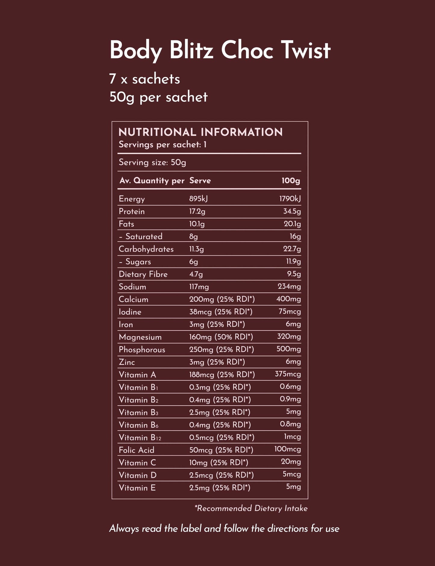 Swiish Metabolism Support Power Duo — Choc Twist
