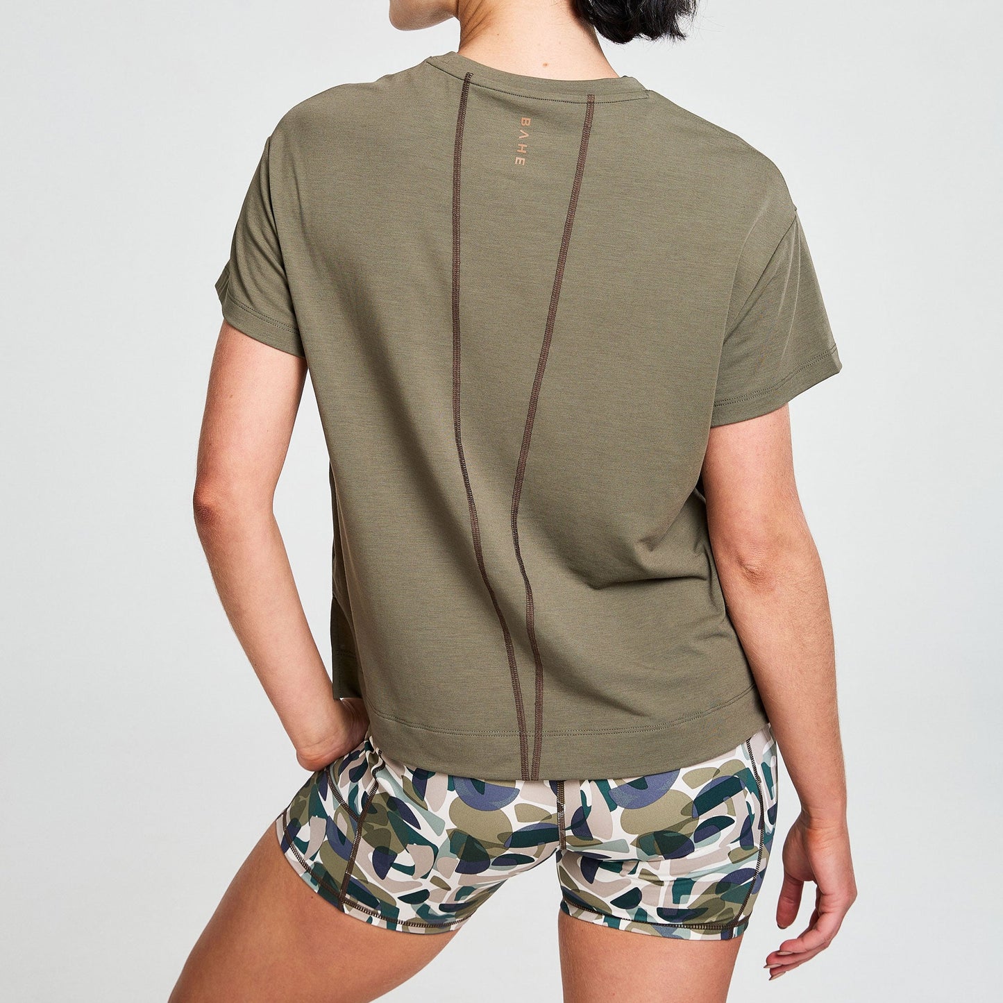 ZEPHYR EVERYDAY CREW NECK TEE KHAKI