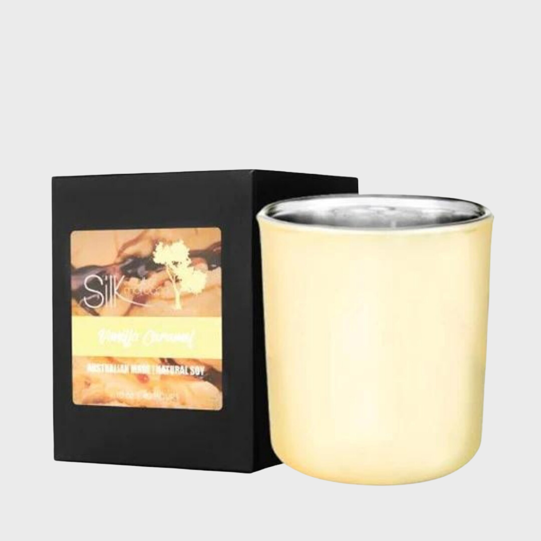 Natural Soy Candle - Vanilla Caramel