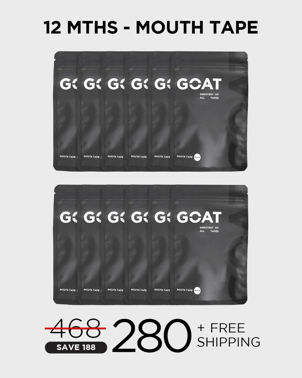 Mouth Tape - 12 Month Bundle