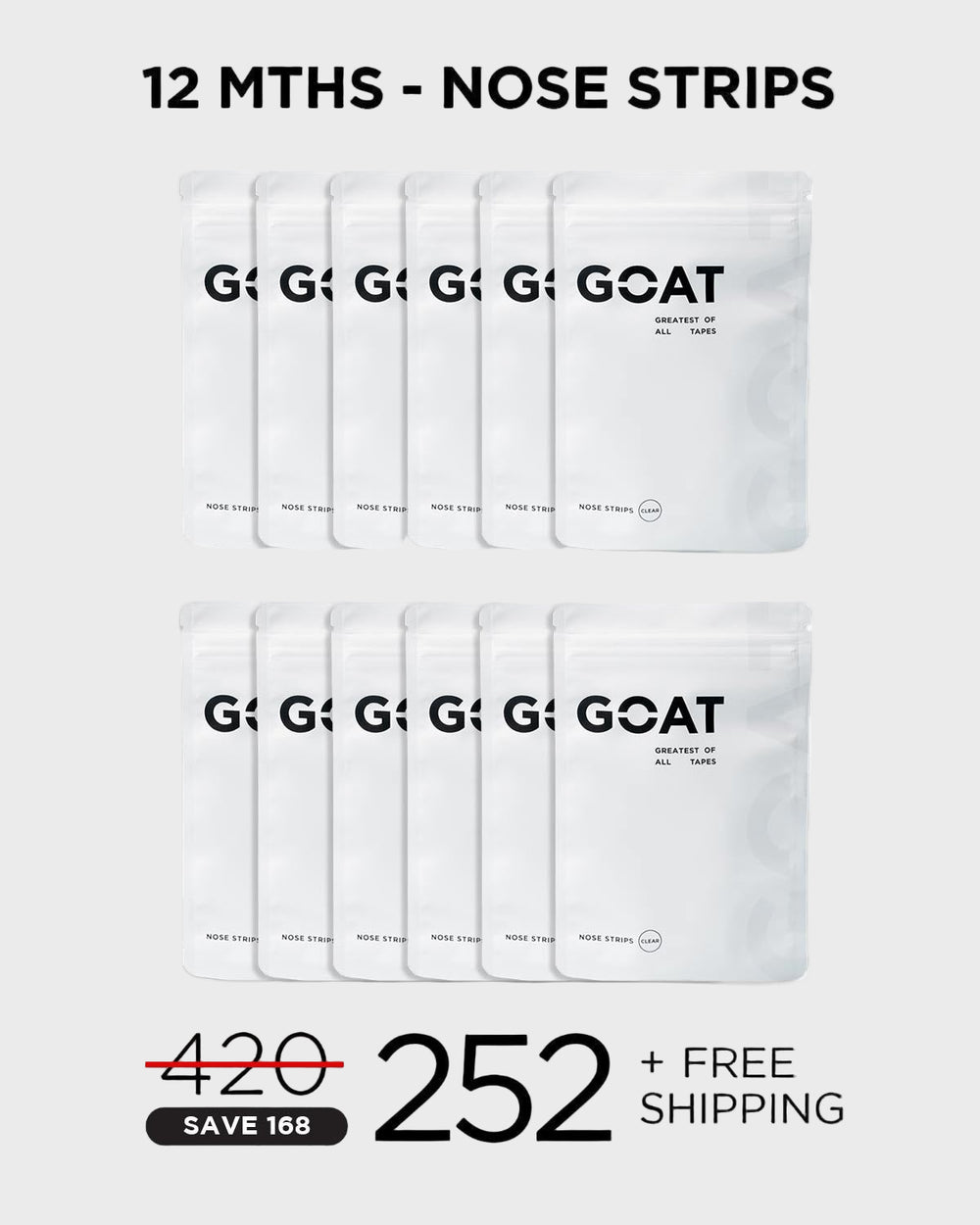 Nose Strips - 12 Month Bundle