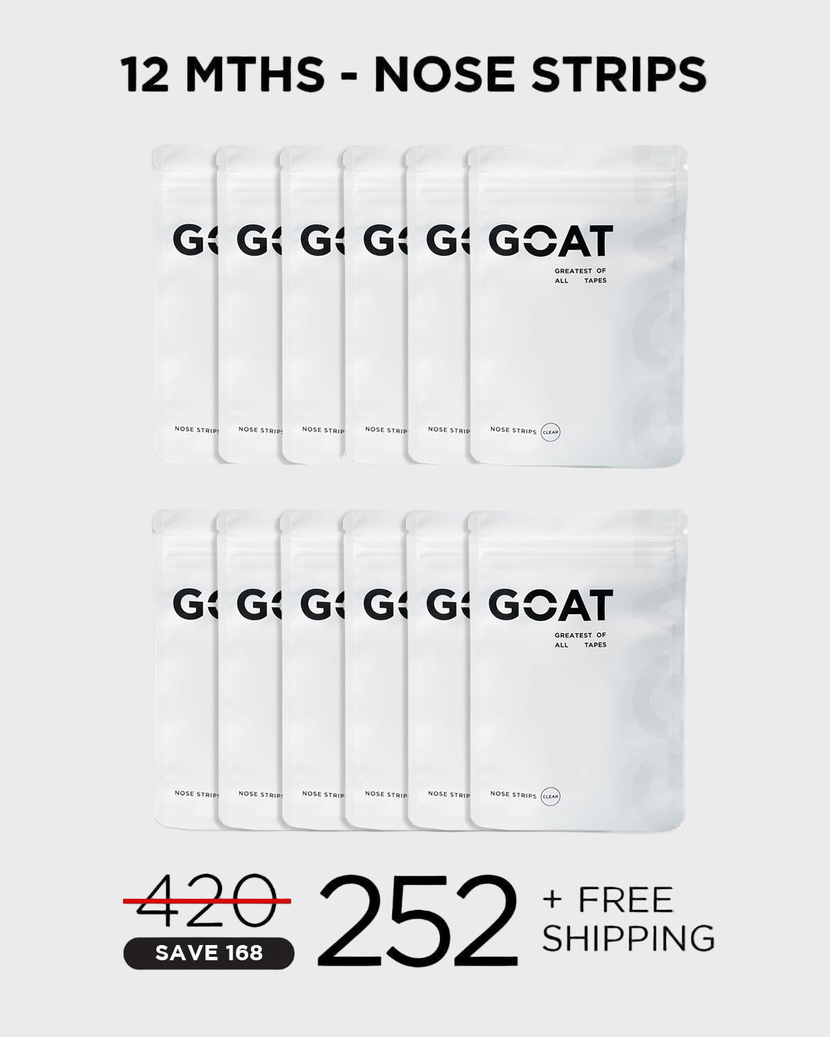 Nose Strips - 12 Month Bundle