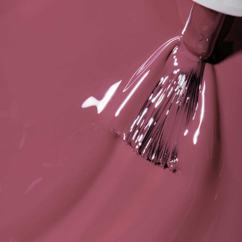 100% Pure ZERO Nail Polish Ruby Chocolate