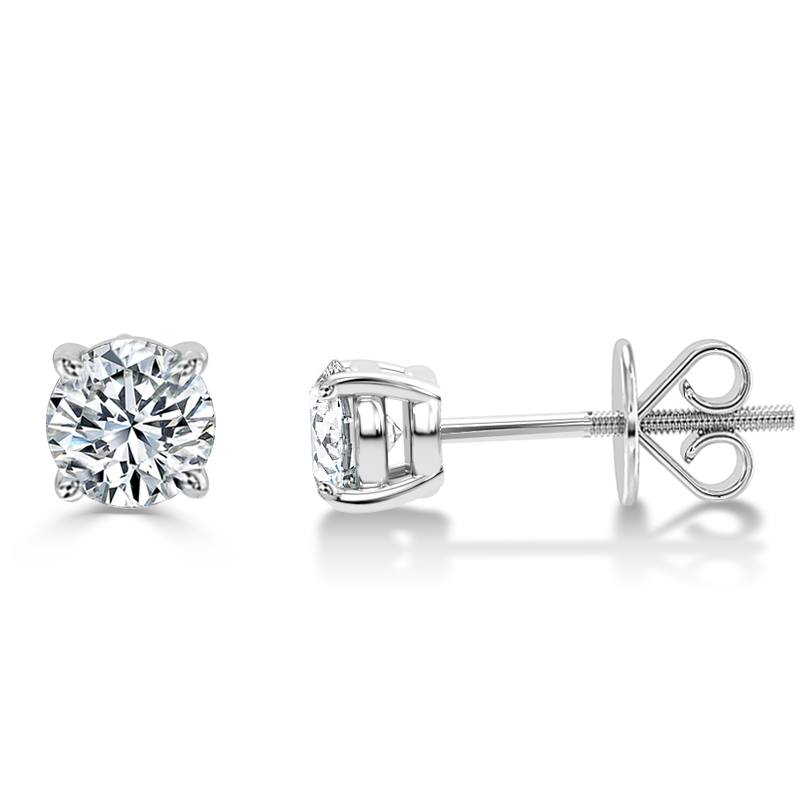 Diamond Stud Earrings