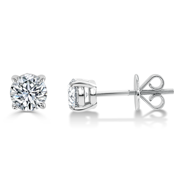 Diamond Stud Earrings