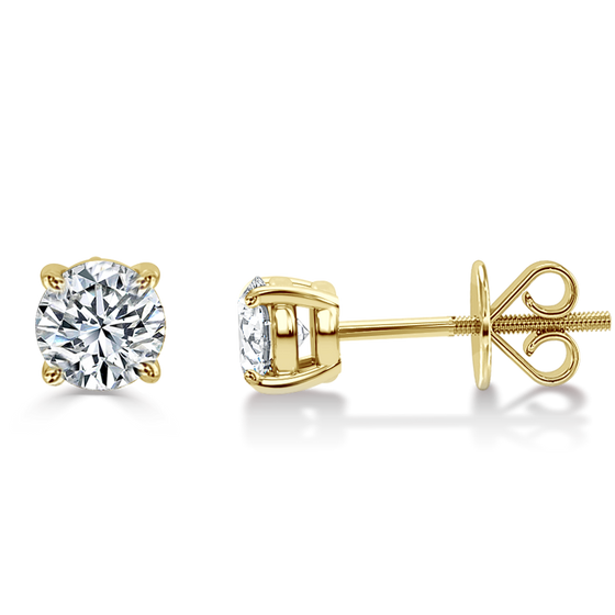 Diamond Stud Earrings