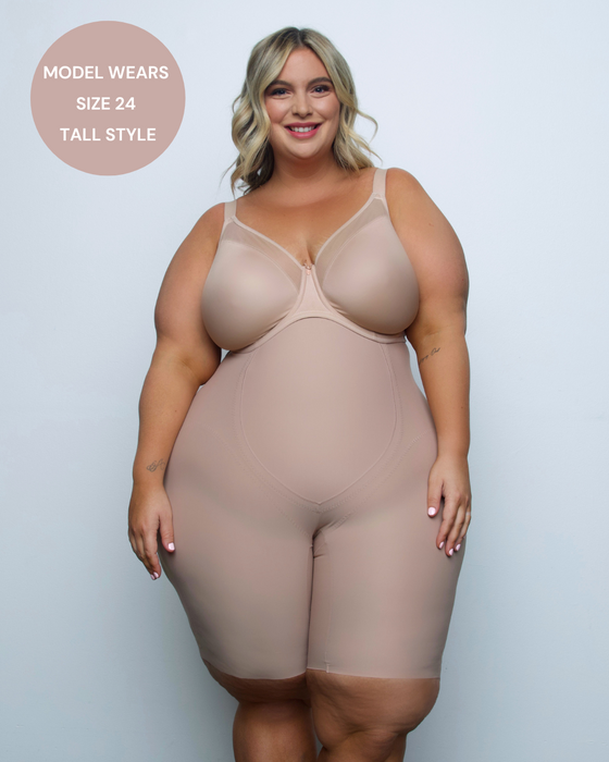 SHAPEWEAR SHORTS for TALL BODY (NUDE) - ULTIMATE by FIGUR