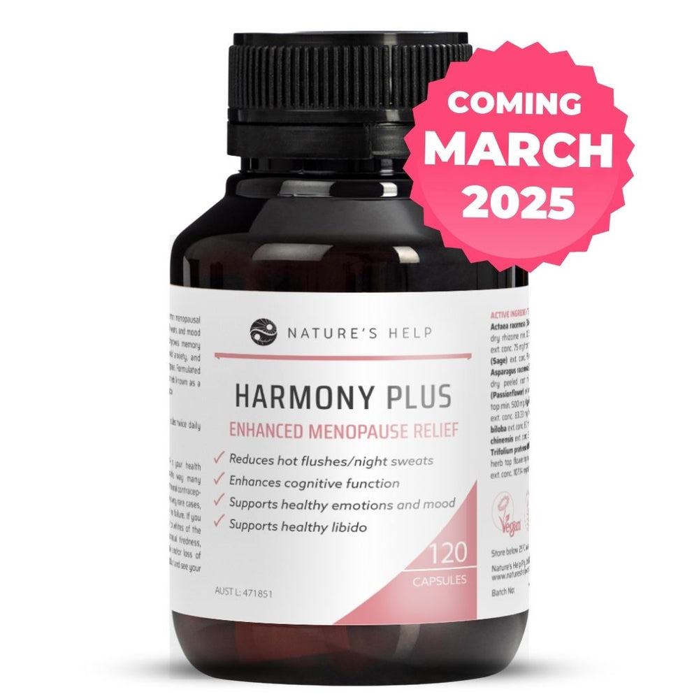 
                      
                        Harmony Plus Enhanced Menopause Relief
                      
                    