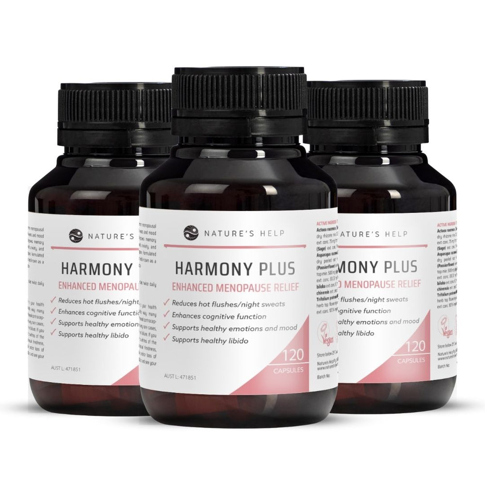 
                      
                        Harmony Plus Enhanced Menopause Relief
                      
                    