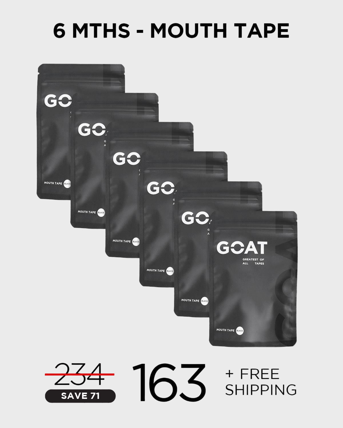 Mouth Tape - 6 Month Bundle