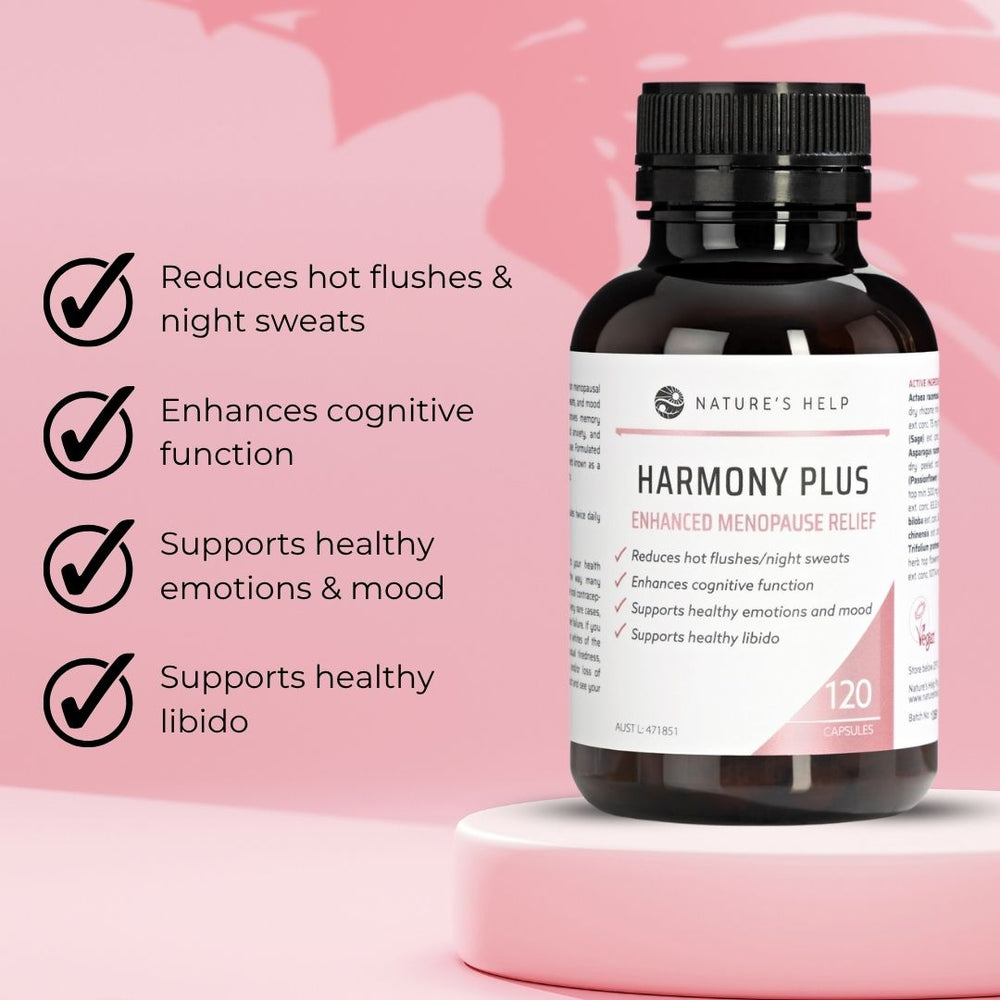 
                      
                        Harmony Plus Enhanced Menopause Relief - Exclusive Offer Aviiana Members ONLY
                      
                    