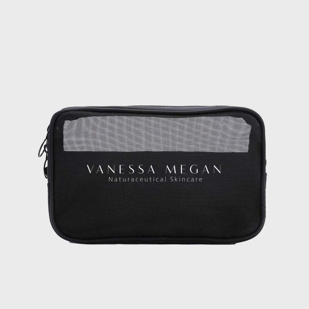 Vanessa Megan Toiletries Wash Bag | Black