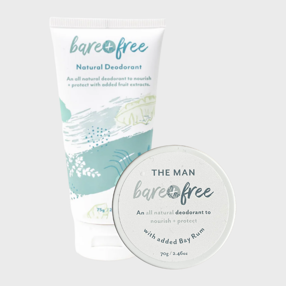 Luxe His & Hers - Bare and Free Original & the Man All Natural Deodorant
