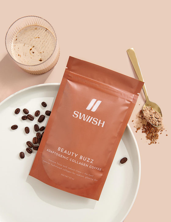 Swiish Beauty Buzz Adaptogenic Collagen Coffee