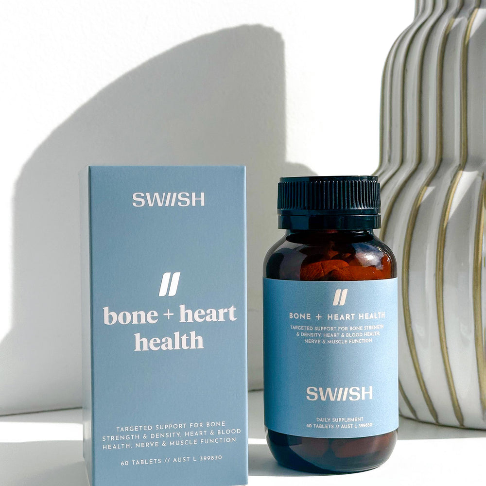 
                      
                        Swiish Bone + Heart Health
                      
                    