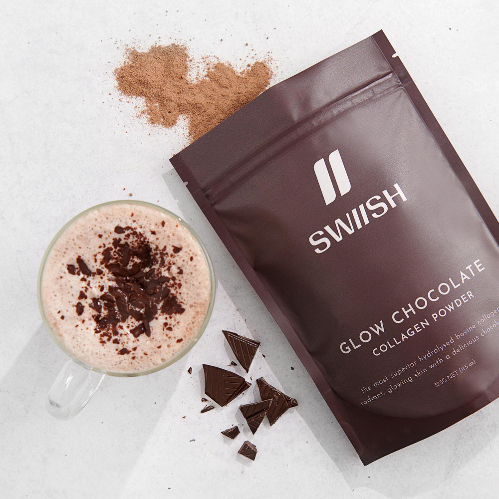 
                      
                        Swiish Glow Chocolate Collagen Powder
                      
                    
