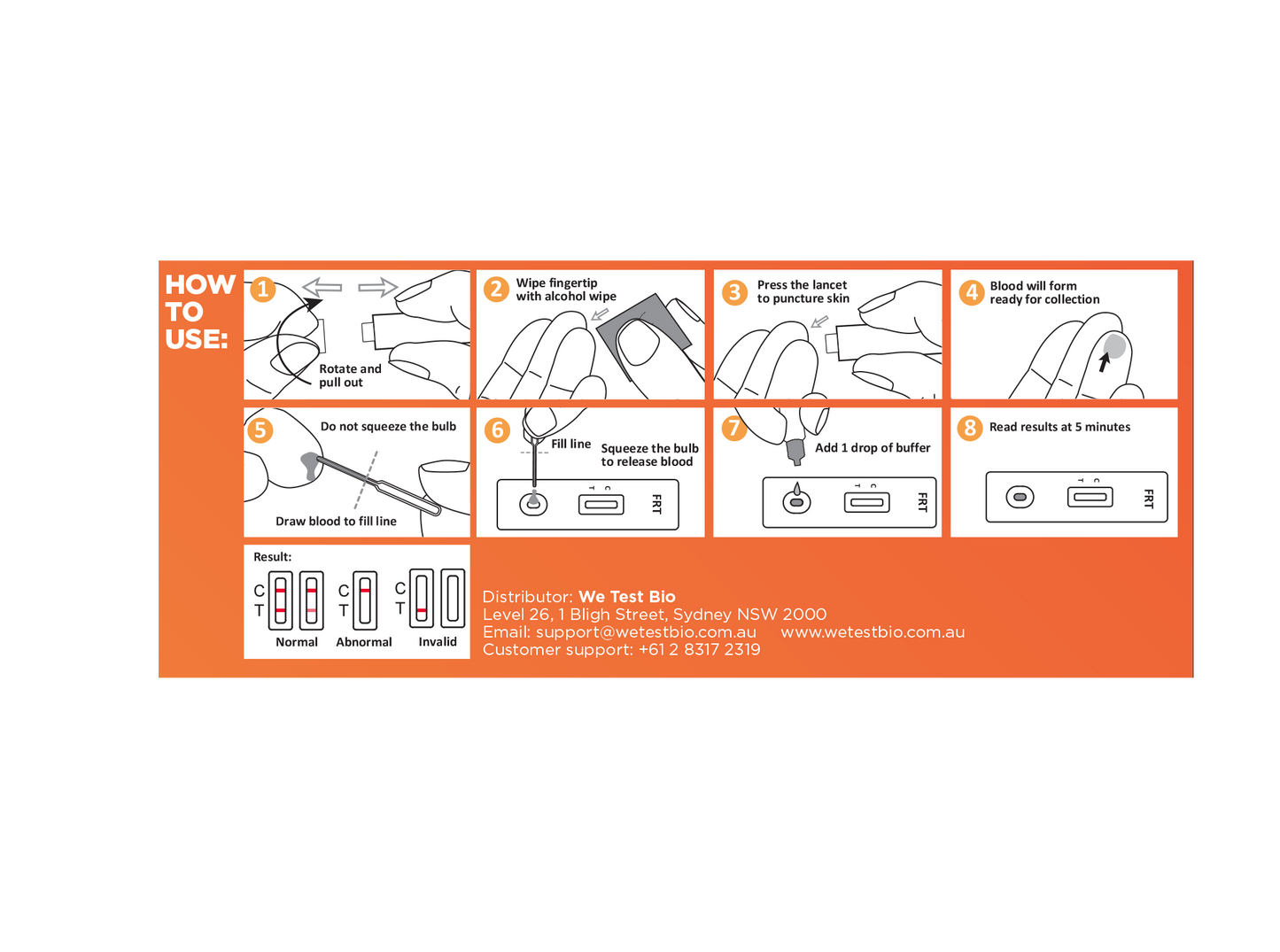 Ferritin Levels Home Test / 1pk