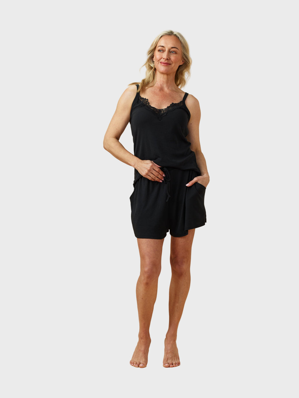 Sleep Shorts - Black