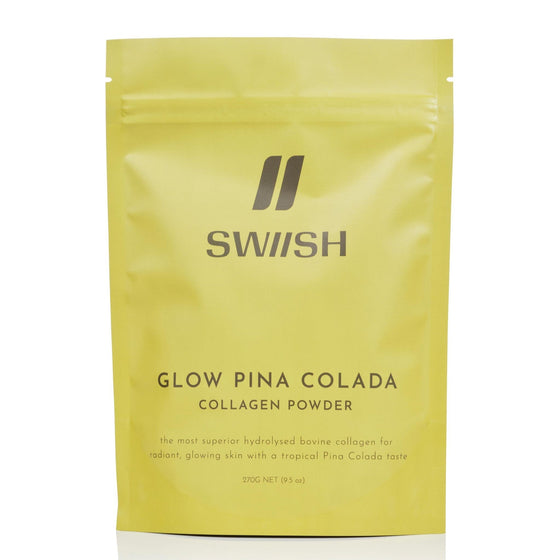 Swiish Glow Pina Colada Collagen Powder