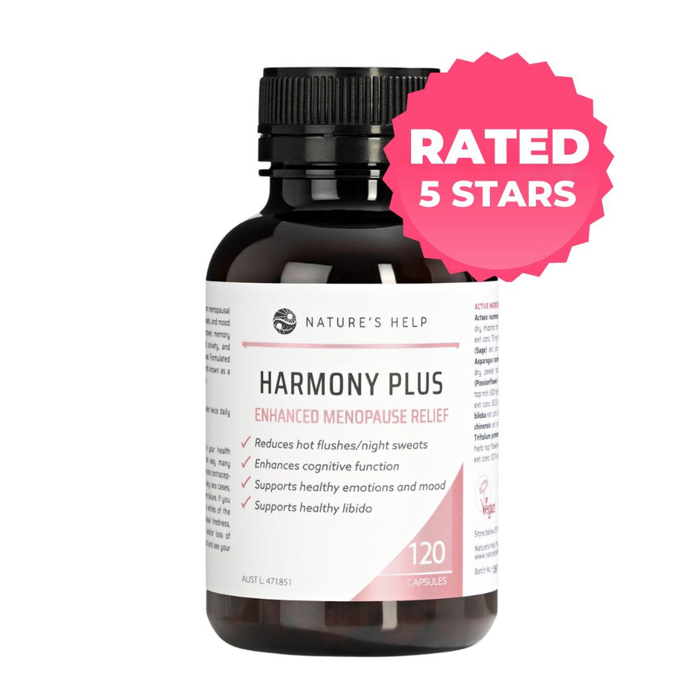 
                      
                        Harmony Plus Enhanced Menopause Relief
                      
                    