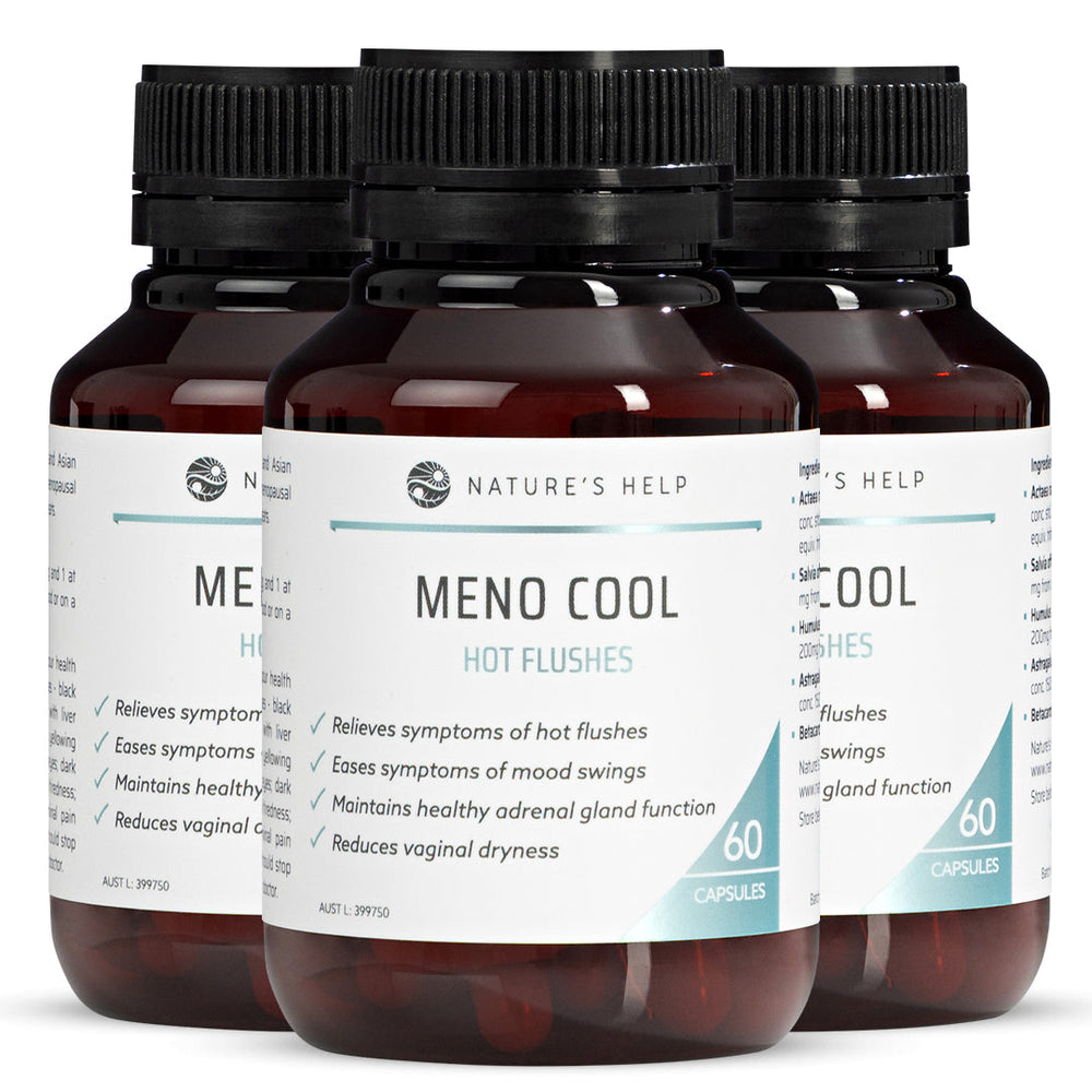 
                      
                        Meno Cool - Hot Flushes and Night Sweats
                      
                    