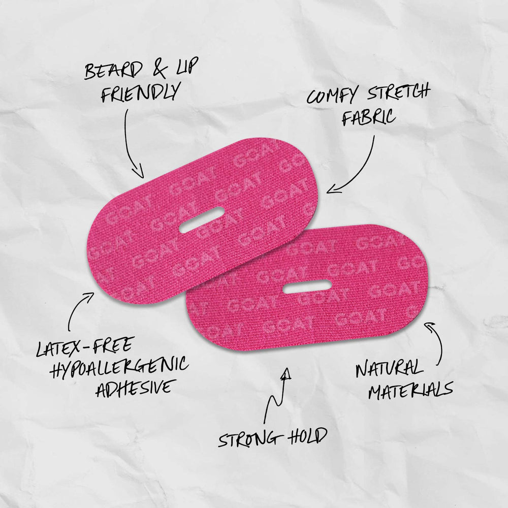 
                      
                        Mouth Tape W/ Slit - Pink
                      
                    