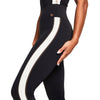 REFORMA SIDE STRIPE HIGH-RISE LEGGING FULL LENGTH BLACK