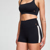 ATTUNE HIGH-RISE SHORTS 2.5" BLACK/COCONUT