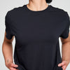 ZEPHYR EVERYDAY CREW NECK TEE BLACK