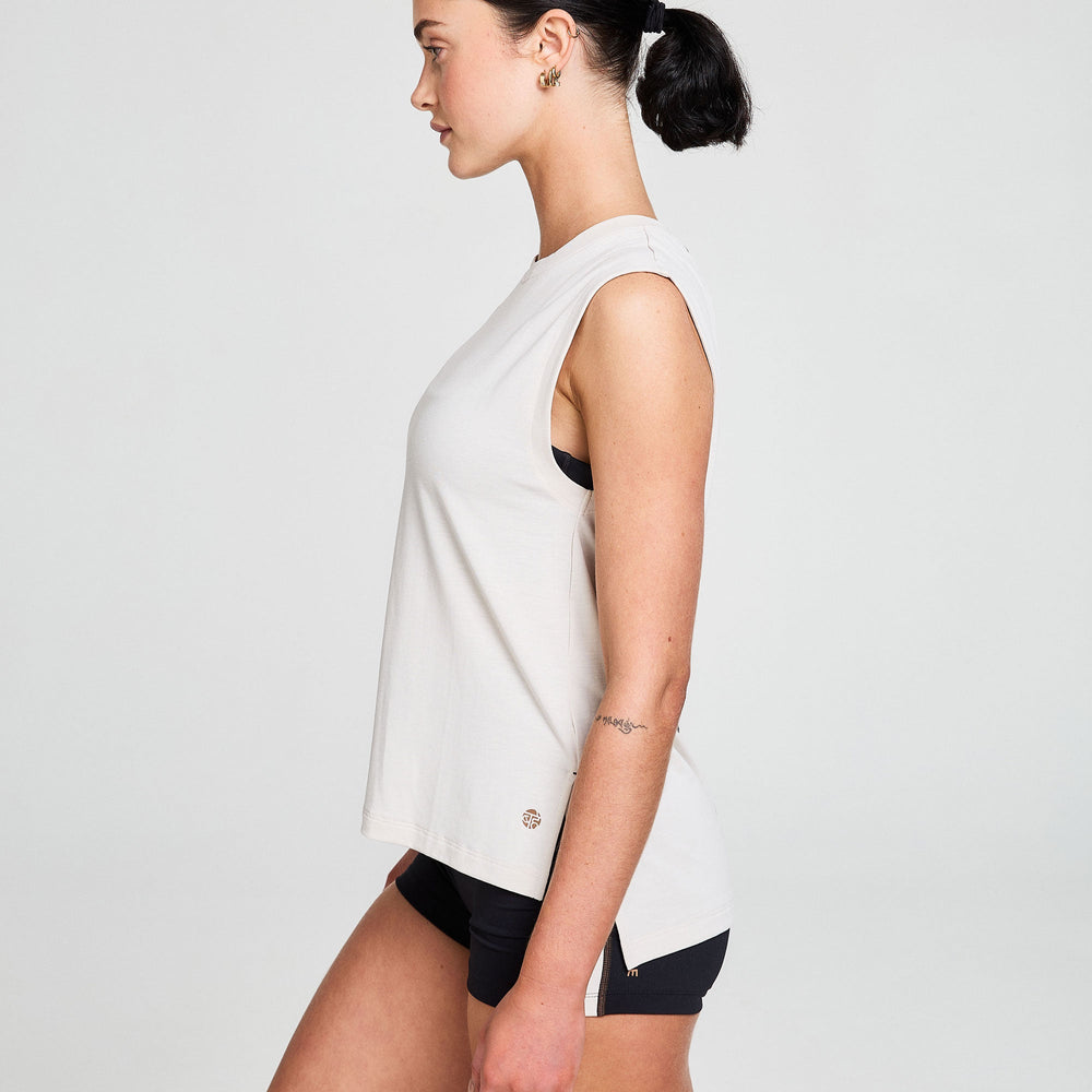 
                      
                        ZEPHYR CAP SLEEVE TANK COCONUT
                      
                    