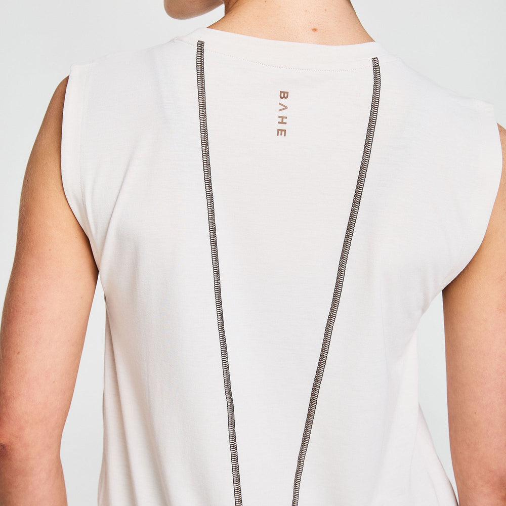 
                      
                        ZEPHYR CAP SLEEVE TANK COCONUT
                      
                    