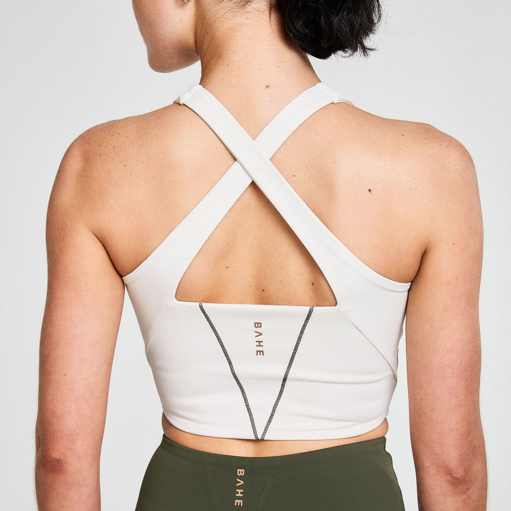 
                      
                        ATTUNE CROSS BACK TOP COCONUT
                      
                    