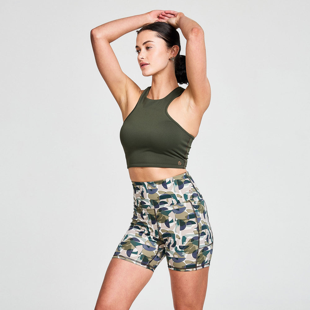 
                      
                        ATTUNE RACER BACK SHORT TOP KHAKI/COCONUT
                      
                    