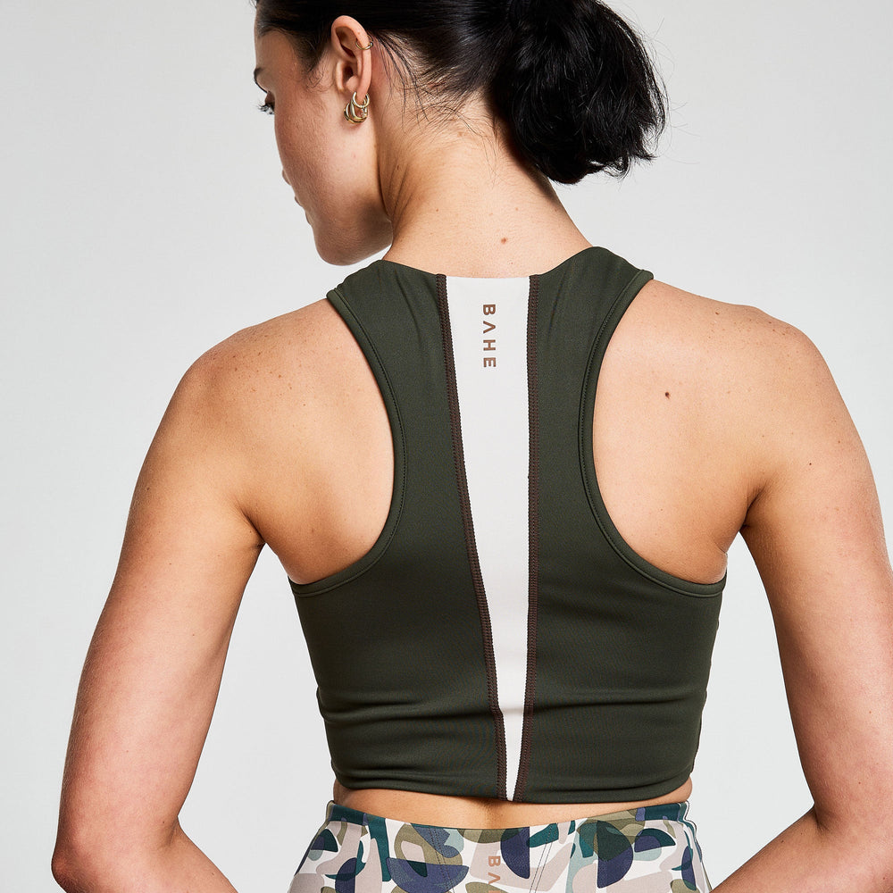 
                      
                        ATTUNE RACER BACK SHORT TOP KHAKI/COCONUT
                      
                    