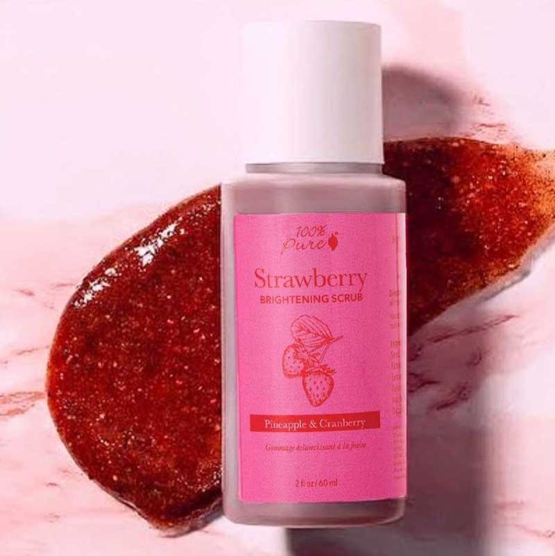 Strawberry Brightening Scrub