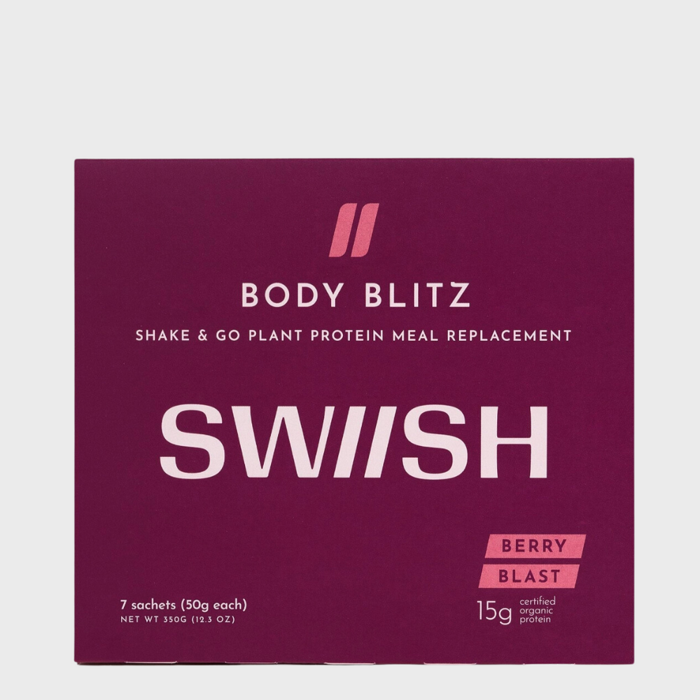 Swiish Body Blitz Meal Replacement — Berry Blast 7–Pack