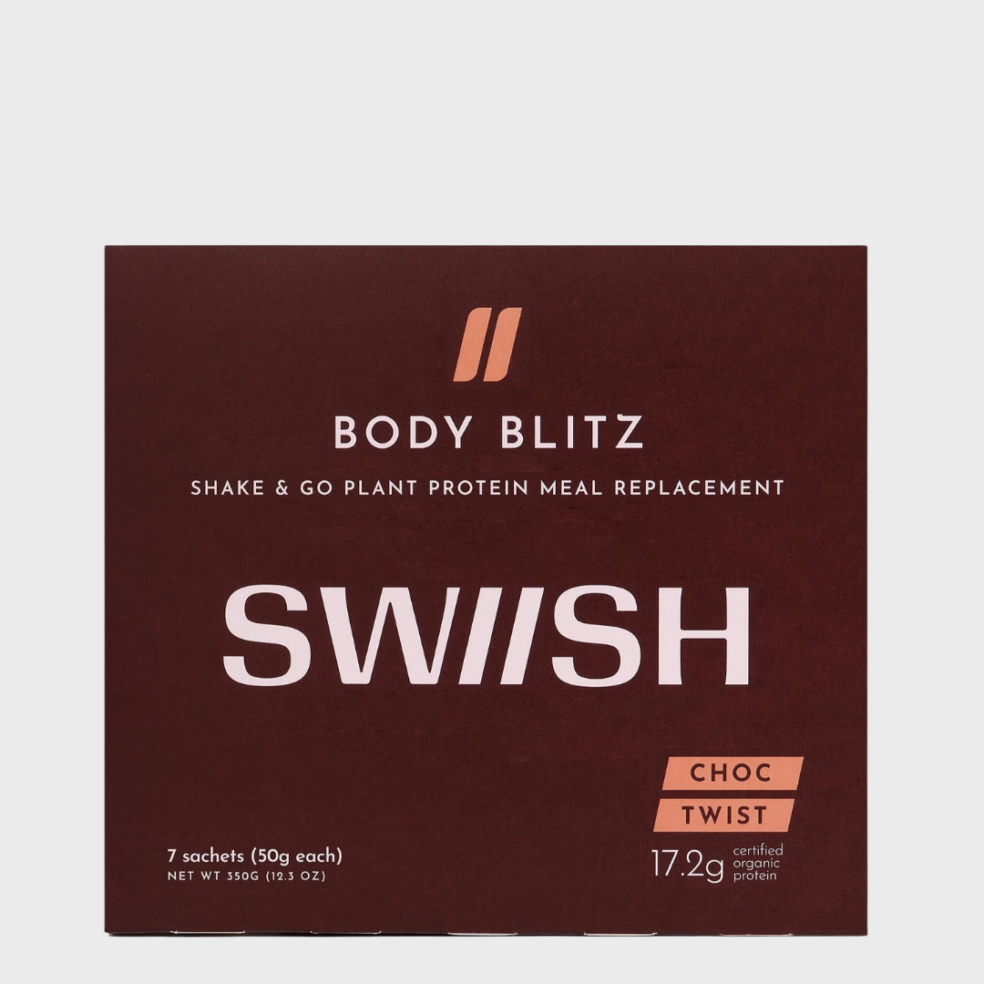 Swiish Body Blitz Meal Replacement — Choc Twist 7–Pack