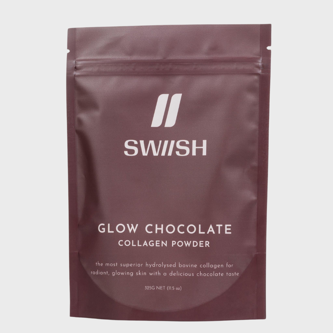 Swiish Glow Chocolate Collagen Powder