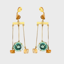  BRIZO Solar Quartz and Citrine Earrings