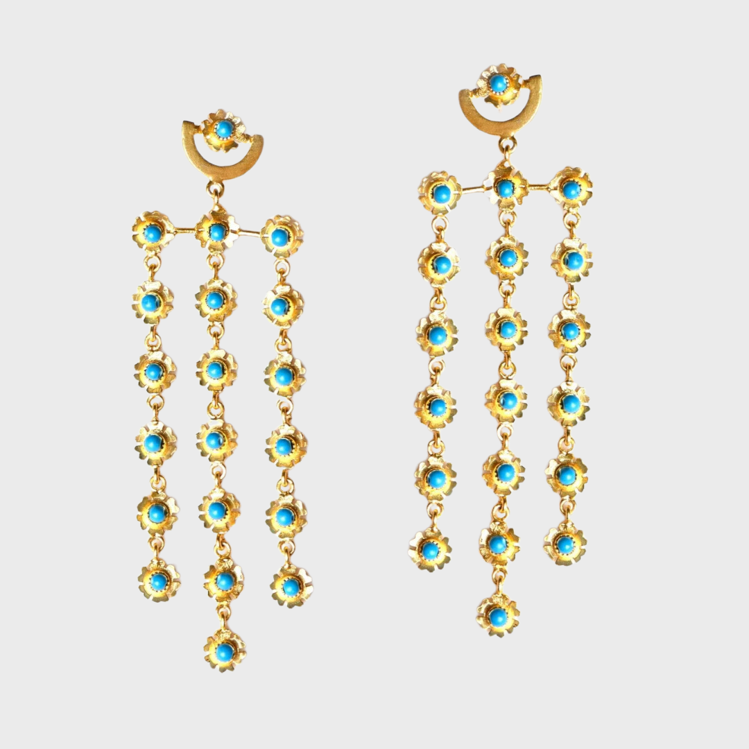 DORIS Turquoise Earrings