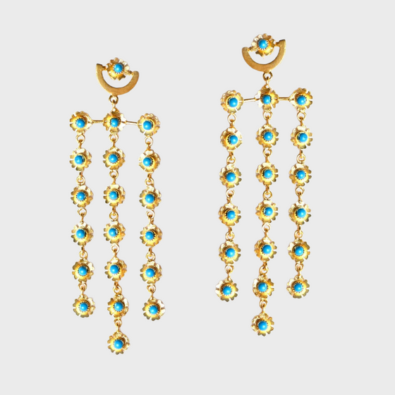 DORIS Turquoise Earrings