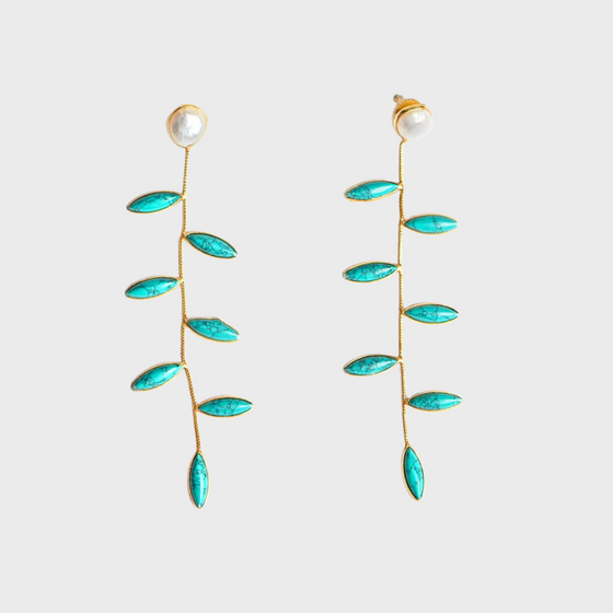 ERATO Turquoise Earrings