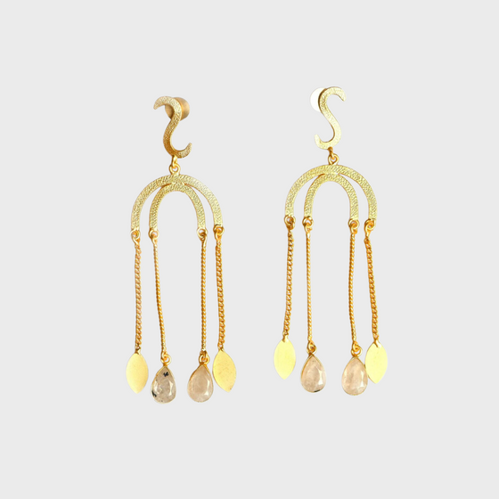 ERIS Rainbow Moonstone Earrings